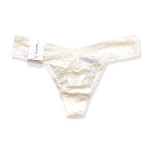 🆕Calvin Klein Lace White Thong